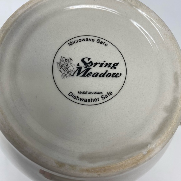 Vintage Spring Meadows Floral Ceramic 4-cup Teapot - Picture 11 of 11